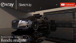 ANIMATION RÉALISTE/ VRAY NEXT SKETCHUP