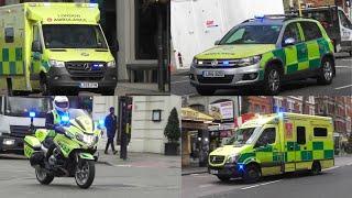 London Ambulance Service Responding- Compilation!