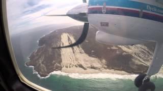 Takeoff from San Miguel Island