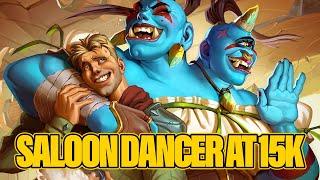 Hitting 15k With A Saloon Dancer Build | Dogdog Hearthstone Battlegrounds