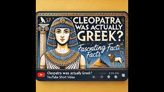 Cleopatra Was Actually Greek? | Fascinating Facts About Egypt's Last Pharaoh  #intriguinghistory