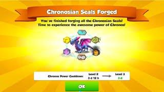 Unlocked Chronosian Seals level 3-Dragon Mania legends | Hatched Pipe Dragon | DML