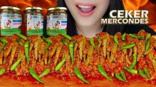 FAVORITE ‼ ASMR CEKER MERCONDES PEDES ANGKER EXTRA SAMBAL CABE RAWIT IJO | ASMR INDONESIA