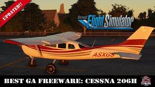 New Update!! Fly the awesome  Cessna 206H in  MSFS 2020!