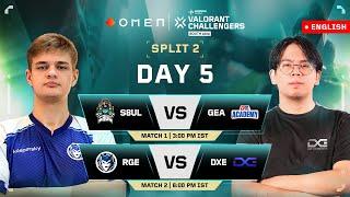 [EN] Split 2 – Day 5 || OMEN VALORANT Challengers South Asia 2025 #VCSA2025