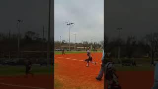 Easy Fly Ball #softball #highlights #9u #2k16