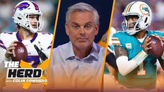 Bills beat Dolphins, Tua Tagovailoa suffers concussion, Time for him to walk away? | NFL | THE HERD