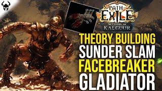 90% BLOCK! SUNDER SLAM Facebreaker Gladiator Theory Build | Path of Exile 3.25 Settlers of Kalguur