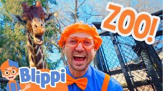 Blippi Visits a Zoo (Woodland Park)! | Blippi Full Episodes | Animal Videos for Kids