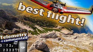 FPV Dream location: Mountain Dives with ARWing Pro – Gyroflow O3 vs. Raw, Shaky commented FPV!