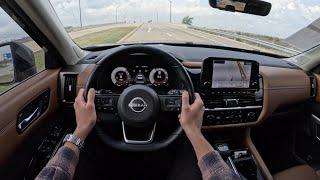 2023 Nissan Pathfinder Platinum - POV Test Drive