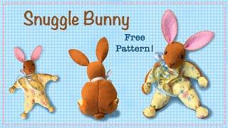 Snuggle Bunny || FREE PATTERN || Full Tutorial with Lisa Pay