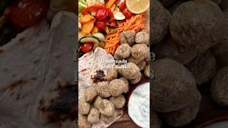 Easy homemade plant balls #shorts #cooking #vegan #food
