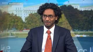 IPPR's Dr Parth Patel on BBC Politics Live discussing football, vapes, obesity & slave reparations
