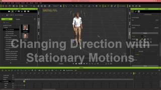 iClone 6.5 Tutorial - Walking & Changing Direction