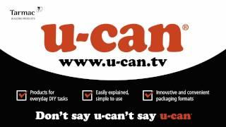 The all new U-CAN range - with simple how-to DIY videos at U-CAN.TV