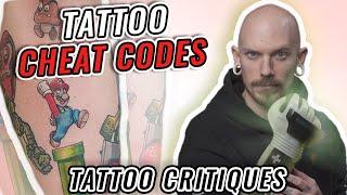 VIDEO GAME TATTOOS | Tattoo Critiques | Pony Lawson