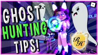 *NEW* GHOST HUNTING in Roblox Royale High - TIPS AND TRICKS