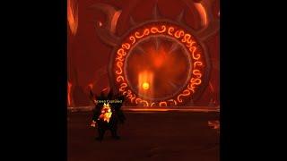 World of Warcraft Dragonflight - Creating Sulfuras at the feet of Ragnaros?