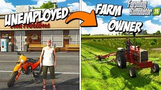 Watch Me Build a New Life & Farm from Scratch in Montana | Farming Simulator 25