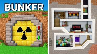 The Most SECURE Doomsday Bunker Base In Minecraft!