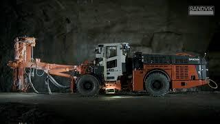 Sandvik DL432i - буровая установка для очистных работ