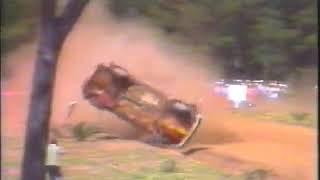 Crash #3 Sainz – 1991 Rally Australia