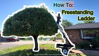 How to build the Freestanding Ladder