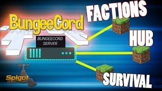 How to make a BUNGEECORD Server - Minecraft Tutorials