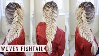 Woven Fishtail Braid by SweetHearts Hair