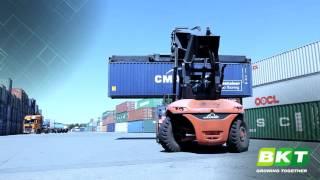 BKT Port Tires || Container King