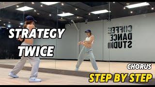 Step by Step TWICE “STRATEGY” Chorus Tutorial | Mirrored | Roy Huang