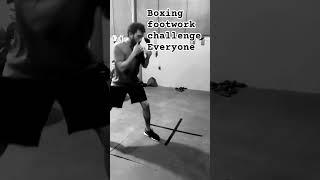 Can You MASTER Boxing Footwork! #boxing #boxingdrills #footworkchallenge