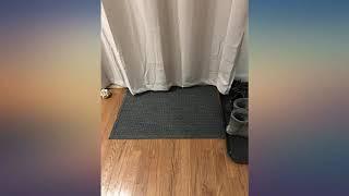 Guardian EcoGuard Indoor Wiper Floor Mat, Recycled Plastic and Rubber, 3' x 4', review