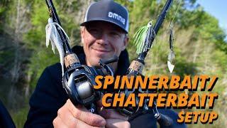 Patrick Walters' Spinnerbait/Chatterbait Setup (Rod/Reel/Line)