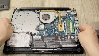 Разборка и чистка Lenovo IdeaPad 320/ Disassembling and cleaning a laptop