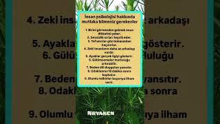 İnsan  psikolojisi  hakkında mutlaka  bilmeniz  gerekenler #bilgi #shorts #reklam #shortvideo