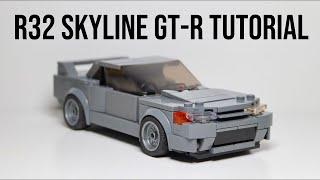 LEGO Nissan Skyline R32 GT-R Moc Build Tutorial