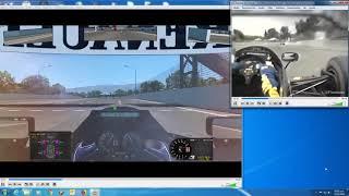 Lotus 86 race trim Adelaida vs Real footage rFactor 2