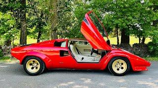 First drive in my Lamborghini Countach QV after 15 month restoration