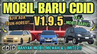 REVIEW CDID UPDATE V1.9.5 TEST SERVER, BANYAK MOBIL & LIMITED BARU!! | CDID V1.9.5 Roblox Part 1