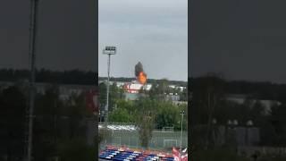 "ПАДАЕТ, ПАДАЕТ ДАША!". РАШИСТКА ЗНЯЛА ЯК БПЛА ЗСУ ВРАЖАЄ ЗАВОД В ДУБНІ ПО ВИРОБНИЦТВУ БПЛА "ОРІОН"