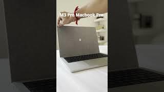 M3 pro MacBook pro 14" unboxing #unboxing #macbookpro  #m3pro #asmr #aesthetic