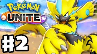 Zeraora Speedster! - Pokemon Unite - Gameplay Walkthrough Part 2 (Nintendo Switch)