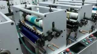 Flexographic label printing machine macchine flessografica da stampa epr etichette adesive