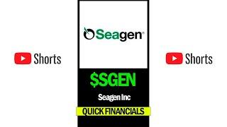 $SGEN Stock - Seagen Inc | Quick Financials | LAST 12 YEARS #Shorts