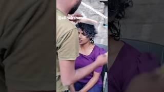 Indian girl headshave full video on my channel beautiful girl headshave l #shorts @Allhairshaved