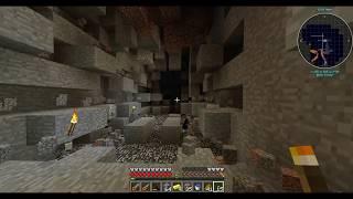 Minecraft: IndustrialCraft - Feed The Beast - handheld Mining Laser test run