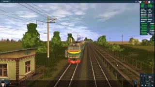 Балезино - Мосты Маршрут №628 дневной/ Trainz New A Era