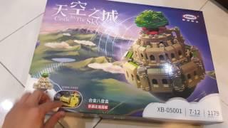 Xingbao brick -- castle in the sky set unboxing(roughly USD40)